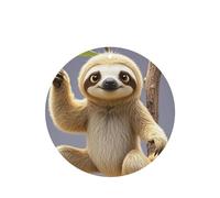 6 Pcs Car Air Fresheners,Funny Hanging Car Air Fresheners Cartoon Sloth Cute Long Lasting Scented Mirror Hanging Decoration Ornaments Gift Interior Decor Accessories For Men Women