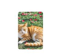 6 Pcs Car Air Fresheners,Funny Hanging Car Air Fresheners Cat And Petals Cute Long Lasting Scented Mirror Hanging Decoration Ornaments Gift Interior Decor Accessories For Men Women