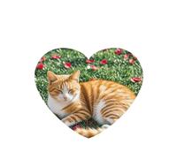6 Pcs Car Air Fresheners,Funny Hanging Car Air Fresheners Cat And Petals Cute Long Lasting Scented Mirror Hanging Decoration Ornaments Gift Interior Decor Accessories For Men Women