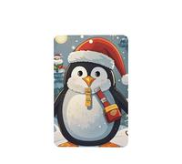 6 Pcs Car Air Fresheners,Funny Hanging Car Air Fresheners Christmas Funny Penguin Cute Long Lasting Scented Mirror Hanging Decoration Ornaments Gift Interior Decor Accessories For Men Women