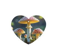 6 Pcs Car Air Fresheners,Funny Hanging Car Air Fresheners Colorful Mushroom Image Cute Long Lasting Scented Mirror Hanging Decoration Ornaments Gift Interior Decor Accessories For Men Women