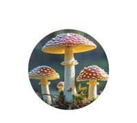 6 Pcs Car Air Fresheners,Funny Hanging Car Air Fresheners Colorful Mushroom Image Cute Long Lasting Scented Mirror Hanging Decoration Ornaments Gift Interior Decor Accessories For Men Women