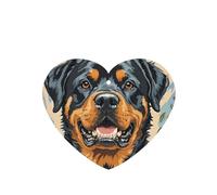 6 Pcs Car Air Fresheners,Funny Hanging Car Air Fresheners Cool Rottweiler Dog Art Cute Long Lasting Scented Mirror Hanging Decoration Ornaments Gift Interior Decor Accessories For Men Women