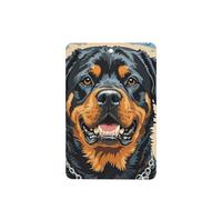 6 Pcs Car Air Fresheners,Funny Hanging Car Air Fresheners Cool Rottweiler Dog Art Cute Long Lasting Scented Mirror Hanging Decoration Ornaments Gift Interior Decor Accessories For Men Women