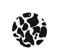 6 Pcs Car Air Fresheners,Funny Hanging Car Air Fresheners Cow Spot Cute Long Lasting Scented Mirror Hanging Decoration Ornaments Gift Interior Decor Accessories For Men Women