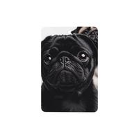 6 Pcs Car Air Fresheners,Funny Hanging Car Air Fresheners Cute Black Pug Dog Cute Long Lasting Scented Mirror Hanging Decoration Ornaments Gift Interior Decor Accessories For Men Women