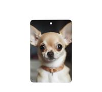 6 Pcs Car Air Fresheners,Funny Hanging Car Air Fresheners Cute Chihuahua Cute Long Lasting Scented Mirror Hanging Decoration Ornaments Gift Interior Decor Accessories For Men Women