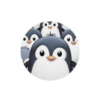 6 Pcs Car Air Fresheners,Funny Hanging Car Air Fresheners Cute Penguin Cute Long Lasting Scented Mirror Hanging Decoration Ornaments Gift Interior Decor Accessories For Men Women