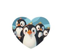 6 Pcs Car Air Fresheners,Funny Hanging Car Air Fresheners Cute Penguins Cute Long Lasting Scented Mirror Hanging Decoration Ornaments Gift Interior Decor Accessories For Men Women