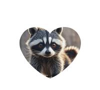 6 Pcs Car Air Fresheners,Funny Hanging Car Air Fresheners Cute Raccoon Cute Long Lasting Scented Mirror Hanging Decoration Ornaments Gift Interior Decor Accessories For Men Women