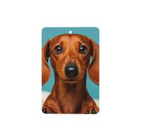 6 Pcs Car Air Fresheners,Funny Hanging Car Air Fresheners Dachshund Dog Cute Long Lasting Scented Mirror Hanging Decoration Ornaments Gift Interior Decor Accessories For Men Women