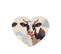6 Pcs Car Air Fresheners,Funny Hanging Car Air Fresheners Dairy Cow Cute Long Lasting Scented Mirror Hanging Decoration Ornaments Gift Interior Decor Accessories For Men Women