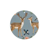 6 Pcs Car Air Fresheners,Funny Hanging Car Air Fresheners Deer Birds With Flowers Cute Long Lasting Scented Mirror Hanging Decoration Ornaments Gift Interior Decor Accessories For Men Women