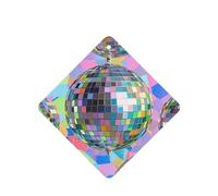 6 Pcs Car Air Fresheners,Funny Hanging Car Air Fresheners Disco Ball Pattern Cute Long Lasting Scented Mirror Hanging Decoration Ornaments Gift Interior Decor Accessories For Men Women