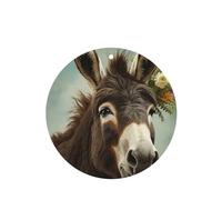 6 Pcs Car Air Fresheners,Funny Hanging Car Air Fresheners Donkey Animals Cute Long Lasting Scented Mirror Hanging Decoration Ornaments Gift Interior Decor Accessories For Men Women