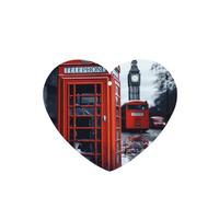 6 Pcs Car Air Fresheners,Funny Hanging Car Air Fresheners England Uk Retro London Telephone Cute Long Lasting Scented Mirror Hanging Decoration Ornaments Gift Interior Decor Accessories For Men Women