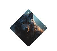 6 Pcs Car Air Fresheners,Funny Hanging Car Air Fresheners Fantasy Wolf Cute Long Lasting Scented Mirror Hanging Decoration Ornaments Gift Interior Decor Accessories For Men Women