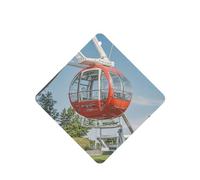 6 Pcs Car Air Fresheners,Funny Hanging Car Air Fresheners Ferris Wheel Cute Long Lasting Scented Mirror Hanging Decoration Ornaments Gift Interior Decor Accessories For Men Women