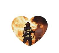 6 Pcs Car Air Fresheners,Funny Hanging Car Air Fresheners Firefighter Fireman Flame Cute Long Lasting Scented Mirror Hanging Decoration Ornaments Gift Interior Decor Accessories For Men Women