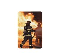 6 Pcs Car Air Fresheners,Funny Hanging Car Air Fresheners Firefighter Fireman Flame Cute Long Lasting Scented Mirror Hanging Decoration Ornaments Gift Interior Decor Accessories For Men Women
