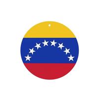 6 Pcs Car Air Fresheners,Funny Hanging Car Air Fresheners Flag Of Venezuela Cute Long Lasting Scented Mirror Hanging Decoration Ornaments Gift Interior Decor Accessories For Men Women