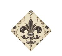 6 Pcs Car Air Fresheners,Funny Hanging Car Air Fresheners Fleur-De-Lis And Coat Arms Knight Cute Long Lasting Scented Mirror Hanging Decoration Ornaments Gift Interior Decor Accessories For Men Women