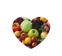 6 Pcs Car Air Fresheners,Funny Hanging Car Air Fresheners Fresh Fruits And Vegetables Cute Long Lasting Scented Mirror Hanging Decoration Ornaments Gift Interior Decor Accessories For Men Women