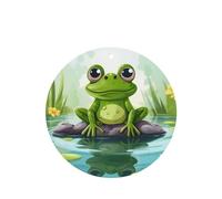 6 Pcs Car Air Fresheners,Funny Hanging Car Air Fresheners Frog On A Pond Cute Long Lasting Scented Mirror Hanging Decoration Ornaments Gift Interior Decor Accessories For Men Women