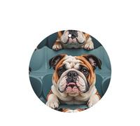 6 Pcs Car Air Fresheners,Funny Hanging Car Air Fresheners Funny English Bulldog Cute Long Lasting Scented Mirror Hanging Decoration Ornaments Gift Interior Decor Accessories For Men Women