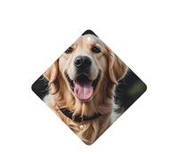 6 Pcs Car Air Fresheners,Funny Hanging Car Air Fresheners Funny Golden Retriever Cute Long Lasting Scented Mirror Hanging Decoration Ornaments Gift Interior Decor Accessories For Men Women