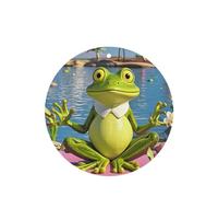 6 Pcs Car Air Fresheners,Funny Hanging Car Air Fresheners Funny Yoga Frog Cute Long Lasting Scented Mirror Hanging Decoration Ornaments Gift Interior Decor Accessories For Men Women