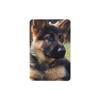 6 Pcs Car Air Fresheners,Funny Hanging Car Air Fresheners German Shepherd Puppy Cute Long Lasting Scented Mirror Hanging Decoration Ornaments Gift Interior Decor Accessories For Men Women
