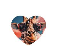 6 Pcs Car Air Fresheners,Funny Hanging Car Air Fresheners Giraffe Wearing Sunglasses Cute Long Lasting Scented Mirror Hanging Decoration Ornaments Gift Interior Decor Accessories For Men Women