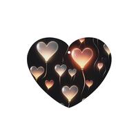 6 Pcs Car Air Fresheners,Funny Hanging Car Air Fresheners Glowing Heart Love Cute Long Lasting Scented Mirror Hanging Decoration Ornaments Gift Interior Decor Accessories For Men Women