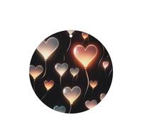 6 Pcs Car Air Fresheners,Funny Hanging Car Air Fresheners Glowing Heart Love Cute Long Lasting Scented Mirror Hanging Decoration Ornaments Gift Interior Decor Accessories For Men Women