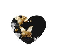 6 Pcs Car Air Fresheners,Funny Hanging Car Air Fresheners Gold White Butterflies Black Cute Long Lasting Scented Mirror Hanging Decoration Ornaments Gift Interior Decor Accessories For Men Women