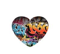6 Pcs Car Air Fresheners,Funny Hanging Car Air Fresheners Graffiti Hip Hop Cute Long Lasting Scented Mirror Hanging Decoration Ornaments Gift Interior Decor Accessories For Men Women