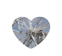 6 Pcs Car Air Fresheners,Funny Hanging Car Air Fresheners Gray Ferris Wheel Cute Long Lasting Scented Mirror Hanging Decoration Ornaments Gift Interior Decor Accessories For Men Women