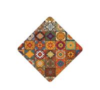 6 Pcs Car Air Fresheners,Funny Hanging Car Air Fresheners Group Of Moroccan Geometric Cute Long Lasting Scented Mirror Hanging Decoration Ornaments Gift Interior Decor Accessories For Men Women
