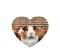 6 Pcs Car Air Fresheners,Funny Hanging Car Air Fresheners Guinea Pigs Cute Long Lasting Scented Mirror Hanging Decoration Ornaments Gift Interior Decor Accessories For Men Women
