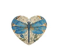 6 Pcs Car Air Fresheners,Funny Hanging Car Air Fresheners Hand Painted Blue Dragonfly Cute Long Lasting Scented Mirror Hanging Decoration Ornaments Gift Interior Decor Accessories For Men Women