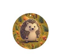 6 Pcs Car Air Fresheners,Funny Hanging Car Air Fresheners Hedgehog Cute Long Lasting Scented Mirror Hanging Decoration Ornaments Gift Interior Decor Accessories For Men Women