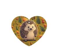 6 Pcs Car Air Fresheners,Funny Hanging Car Air Fresheners Hedgehog Cute Long Lasting Scented Mirror Hanging Decoration Ornaments Gift Interior Decor Accessories For Men Women
