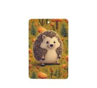 6 Pcs Car Air Fresheners,Funny Hanging Car Air Fresheners Hedgehog Cute Long Lasting Scented Mirror Hanging Decoration Ornaments Gift Interior Decor Accessories For Men Women