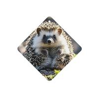 6 Pcs Car Air Fresheners,Funny Hanging Car Air Fresheners Hedgehog Sitting On Top Cute Long Lasting Scented Mirror Hanging Decoration Ornaments Gift Interior Decor Accessories For Men Women