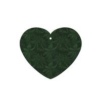 6 Pcs Car Air Fresheners,Funny Hanging Car Air Fresheners Hunter Green Floral Petals Pattern Cute Long Lasting Scented Mirror Hanging Decoration Ornaments Gift Interior Decor Accessories For Men Women