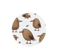 6 Pcs Car Air Fresheners,Funny Hanging Car Air Fresheners Kiwi Birds Cute Cute Long Lasting Scented Mirror Hanging Decoration Ornaments Gift Interior Decor Accessories For Men Women