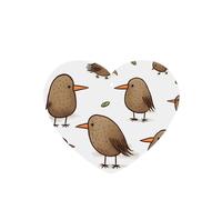 6 Pcs Car Air Fresheners,Funny Hanging Car Air Fresheners Kiwi Birds Cute Cute Long Lasting Scented Mirror Hanging Decoration Ornaments Gift Interior Decor Accessories For Men Women