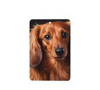 6 Pcs Car Air Fresheners,Funny Hanging Car Air Fresheners Long Haired Dachshund Cute Long Lasting Scented Mirror Hanging Decoration Ornaments Gift Interior Decor Accessories For Men Women