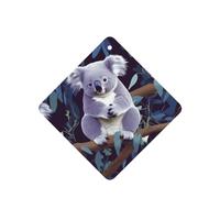 6 Pcs Car Air Fresheners,Funny Hanging Car Air Fresheners Lovely Koala Cute Long Lasting Scented Mirror Hanging Decoration Ornaments Gift Interior Decor Accessories For Men Women